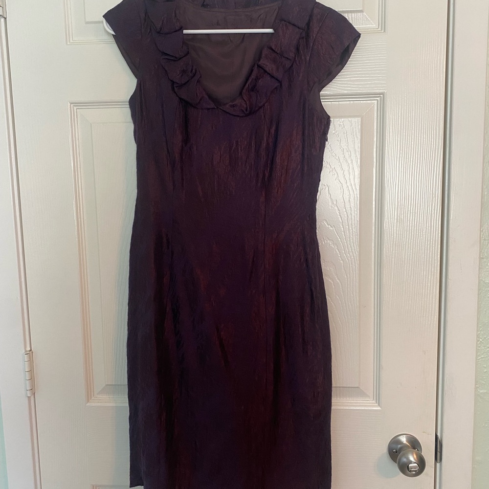 Elegant Purple Women's Dress